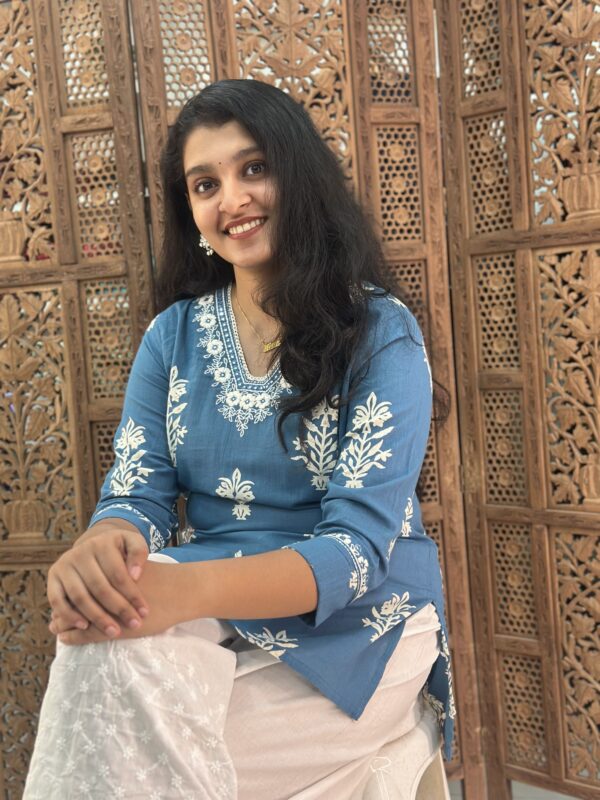 Flex Cotton Embroidered Tunic - Image 4