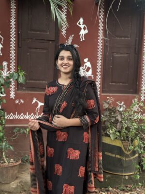 Gaja Embroidered Cotton 3 Piece Set