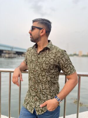 Worli Print Print Men's Shirt