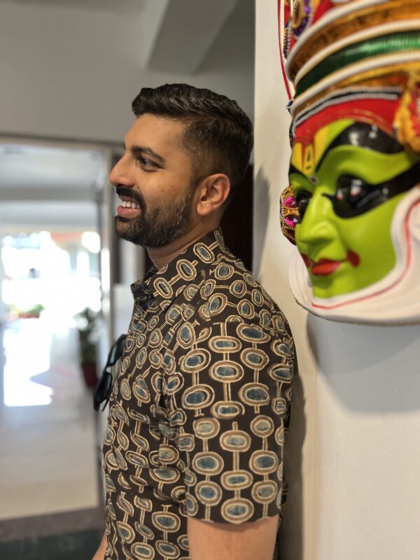 Pipe Chain Print Men's Shirt - Image 2